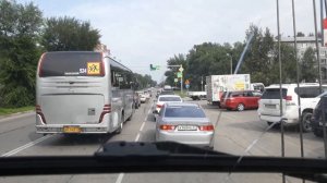 Современный благовещенск Октябрьская улица лето 2019