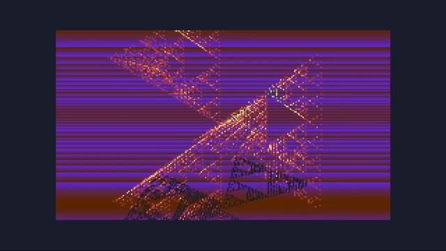 Fractal Reactor - 256 byte intro, TIC-80 смотреть онлайн