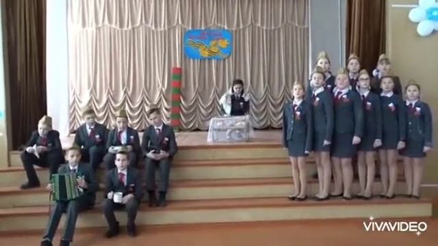 Инсценировка патриотической пести “Песня в солдатской шинели” смотреть онлайн