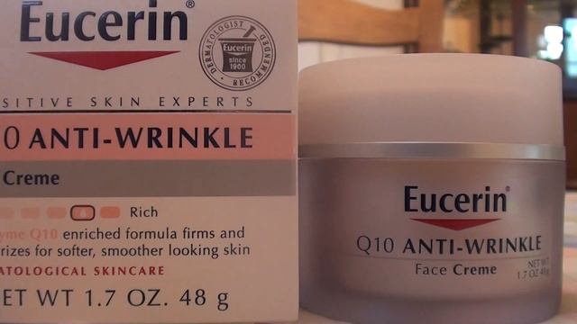 EUCERIN Q10 ANTI WRINKLE FACE CREME SENSITIVE SKIN REVIEW смотреть онлайн