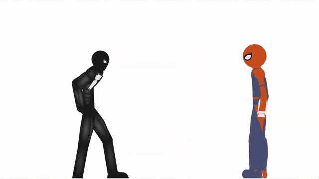 Spiderman VS Venom (stick nodes animation) sound effect смотреть онлайн