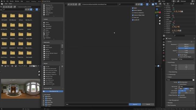 Blender HDRI Map blur смотреть онлайн