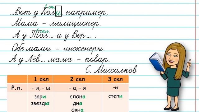 Правописание окончаний имён существительных в родительном падеже. 4 класс.Урок русского языка. смотреть онлайн
