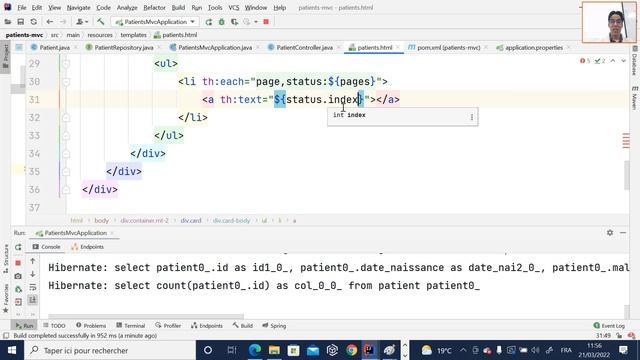 Part 1- Spring Boot Spring MVC Thymeleaf Spring Data Intellij смотреть онлайн