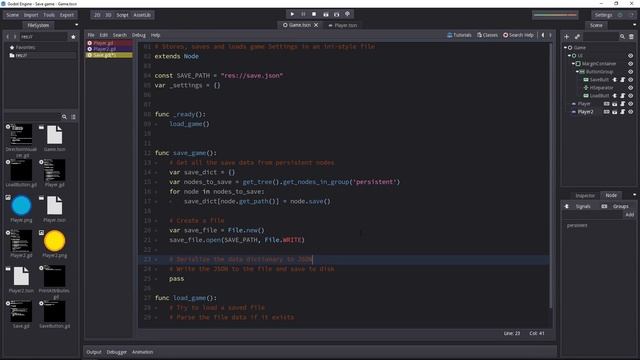 How to Code a Save System: Godot Tutorial смотреть онлайн