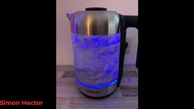 Philips HD9339/80 Glass Kettle, 1.7 Litres, LED Lighting, Dry Run Protection смотреть онлайн