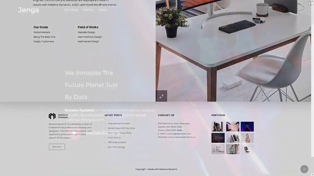 Massive Dynamic Website Builder ★ WordPress Themes & Templates ★ смотреть онлайн