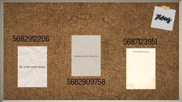 Decals Codes Paper Decals & Cork board tutorial | Decals Ids | Bloxburg ROBLOX смотреть онлайн
