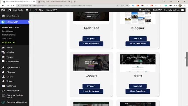 How To Install Oceanwp Theme In Wordpress || oceanwp theme demo import смотреть онлайн