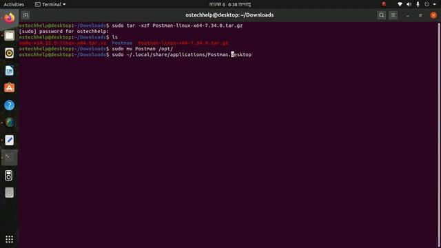 How to download and install postman in Ubuntu 20.04 LTS [ Linux ] | Install postman-linux-.tar.gz смотреть онлайн