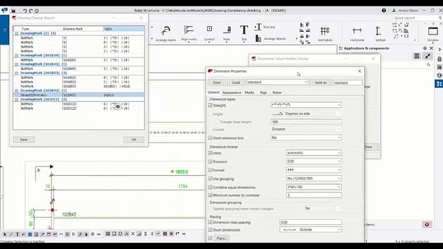 [Tekla Structures] Drawing Checker Tools смотреть онлайн