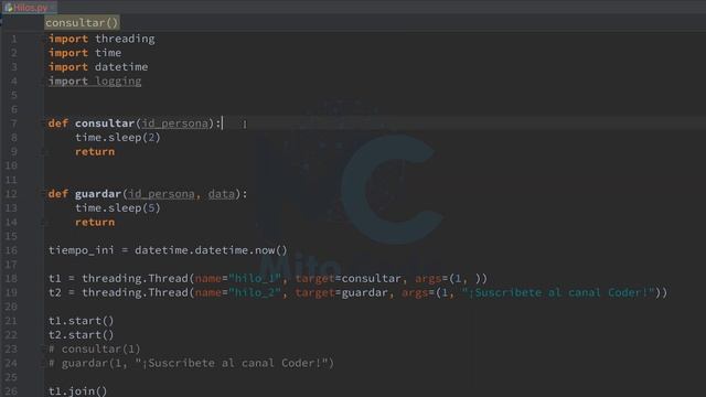 Python 3 Tutorial - 15 Hilos смотреть онлайн