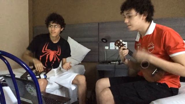 Demons - Imagine Dragons (cover by Gilberto and Gustavo) - Ukulele смотреть онлайн