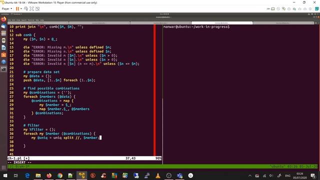 Perl Weekly Challenge - 067 (Task #1: Number Combinations) смотреть онлайн