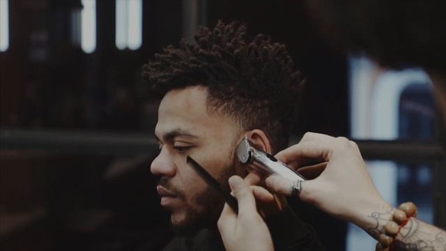 Мужская Стрижка Тейпер Фейд на Афро Волосах | Детальное Объяснение