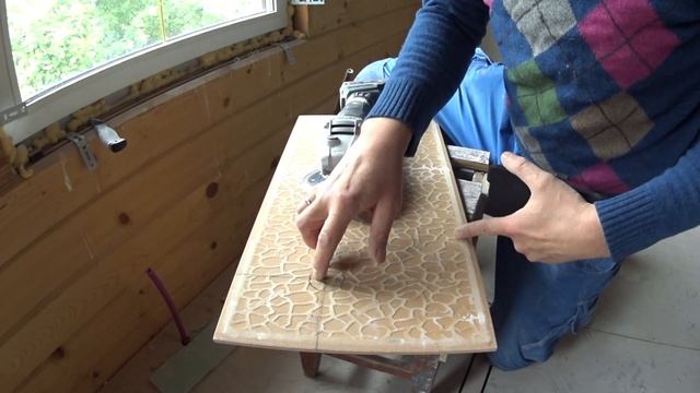 Любое отверстие в плитке с помощью болгарки УШМ