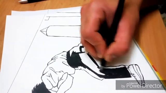 Drawing Makunouchi Ippo from Hajime no Ippo. Indian Artist смотреть онлайн