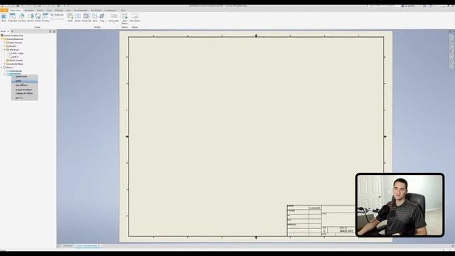Custom Drawing Template - Autodesk Inventor Drawing Tutorial | Autodesk Inventor 2021 IN DEPTH смотреть онлайн
