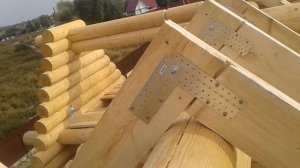 Плавающая крыша на сруб