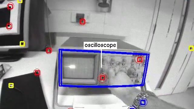 Object tracking with monoSLAM: Oscilloscope Tutorial with features смотреть онлайн