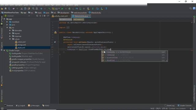 Wie nutze ich meine eigene Webseite als App? | Android Studio WebView | Android App | DavidsProTv смотреть онлайн