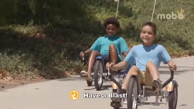 Mobo Triton Pedal Go Kart Trike. Kids 3-Wheel Bike. Youth Cruiser Tricycle Reviews смотреть онлайн