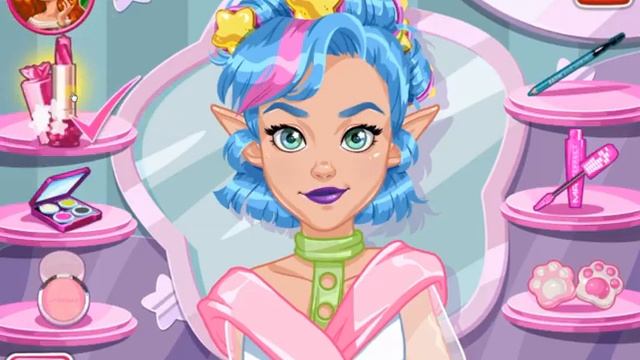 Galaxy Girl Real Makeover - Makeover Games for Kids смотреть онлайн