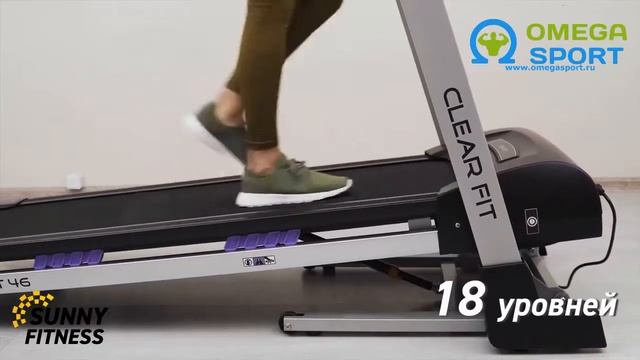Обзор. Беговая дорожка CLEAR FIT SOFTLINE ST 46