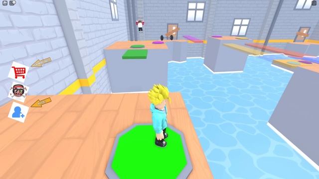 Roblox Team Gym Escape - Team Work Obby | Khaleel and Motu Gameplay смотреть онлайн