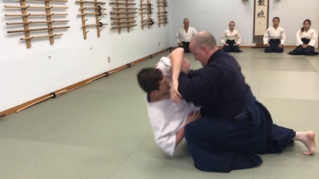 Aikido: Ki-Musubi in Shomenuchi Ikkyo (Omote/Ura) смотреть онлайн