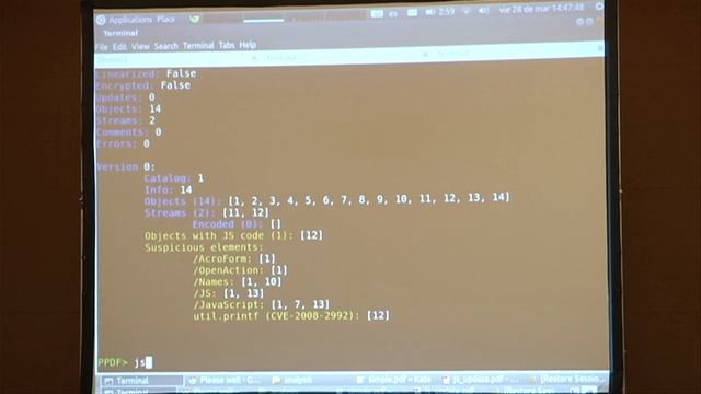 PDF Attack: A Journey From the Exploit Kit to the Shellcode Part 2 by Jose Miguel Esparza смотреть онлайн