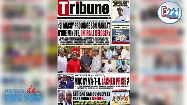 Revue de presse Mercredi 21 juin 2023 смотреть онлайн