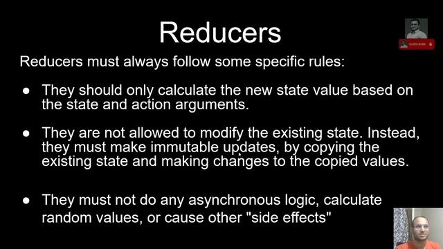 58. Understand Redux Terminology like Store, Actions, Action Creators and Reducer - ReactJS смотреть онлайн