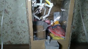 Аппарат хватайка из кортона, который я сделал сам.