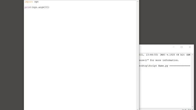 Python Sys - Get filename of Python script смотреть онлайн