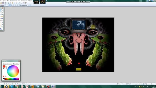 paint omega flowey HELP_TALE смотреть онлайн