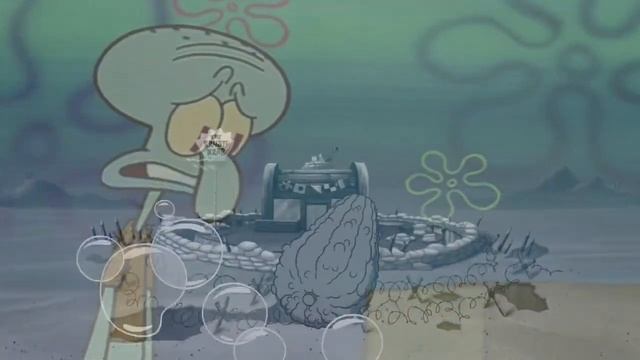 Squidward Triggers Songebob's Vietnam War Flashback смотреть онлайн