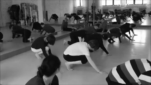Contemporary dance class by Evgenia Sizmina смотреть онлайн