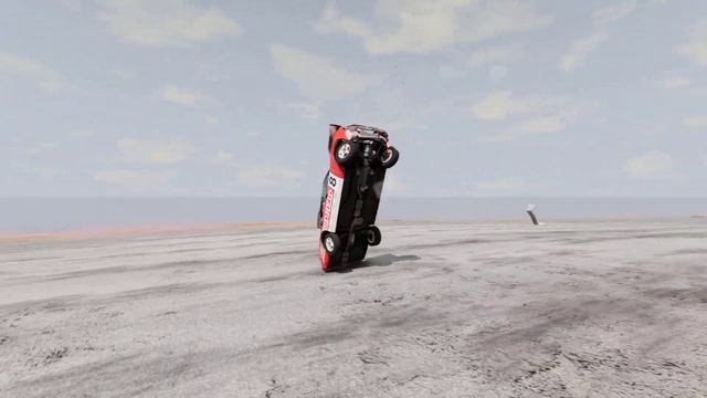 Race fury road - Death desert race - BeamNG Drive смотреть онлайн
