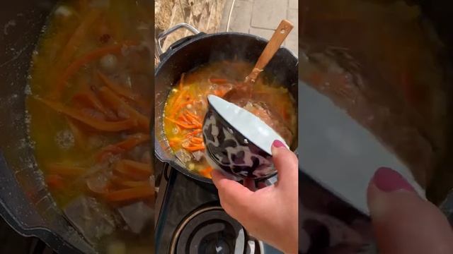 Плов! Как приготовить плов с сушеной колбасой! Проверенный рецепт. смотреть онлайн