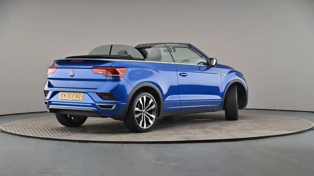 Volkswagen T-Roc Cabriolet - R-Line 1.5 TSI 150PS EVO 7-speed DSG - West London Volkswagen смотреть онлайн