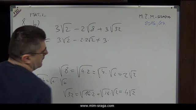 8. b) zadatak - rješenja inicijalnog testa iz matematike za prvi srednje šk.g. 2016. /17. смотреть онлайн