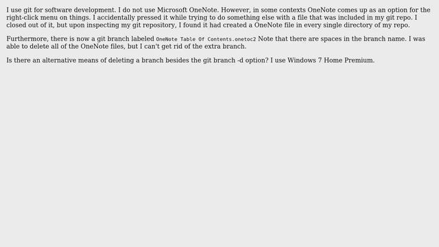 Alternative means to deleting a git branch (if git branch -d doesn't work) (2 Solutions!!) смотреть онлайн
