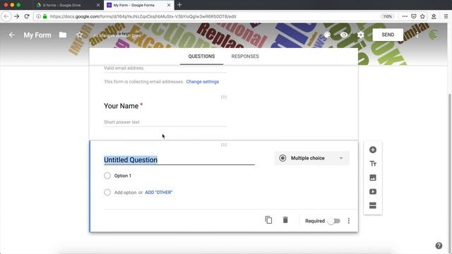 Google Forms with Google Sheets Spreadsheet, How to Link Them Together - Part 1 смотреть онлайн