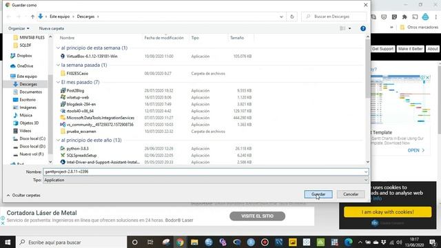 Instalar GanttProject para Windows 10 | Gestión de Proyectos смотреть онлайн