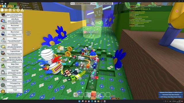 Купили золотые грабли | От нуба до про #15 | BeeSwarmSimulator Roblox