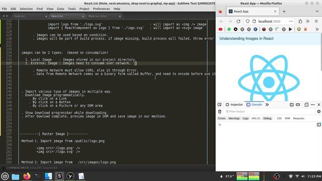 lesson 21: Understanding Image Types and how to Import them in React смотреть онлайн