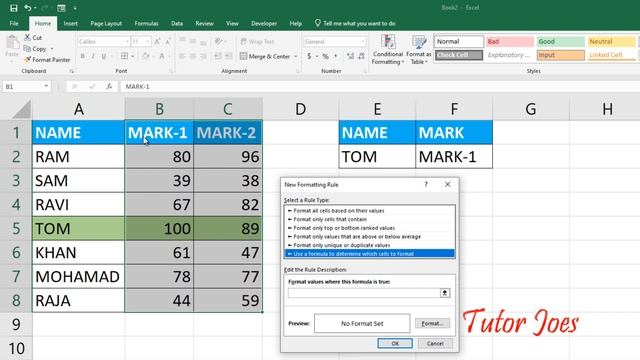 Custom Conditional Formatting Highlight Cell Rules in Excel | Home Menu Excel in Tamil | Part-6 смотреть онлайн