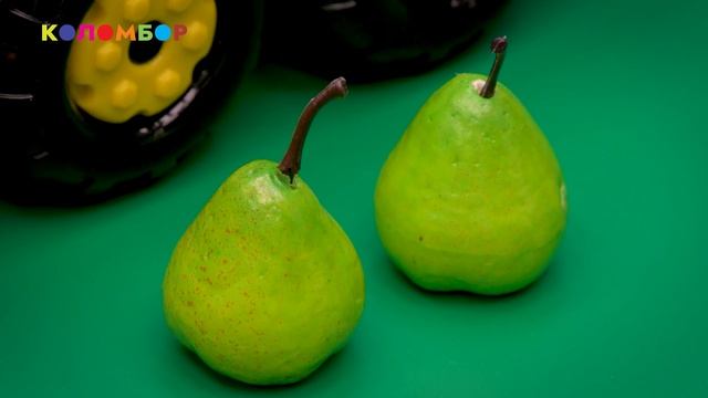 Серия 14 - считаем фрукты (3+2). Учимся считать и читать. Развивающий мультик для детей. смотреть онлайн