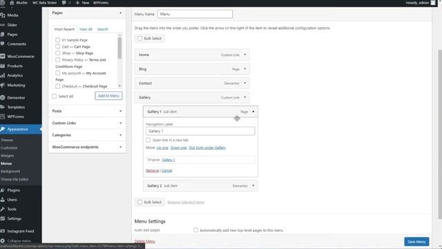 WordPress Menus Open New Tab смотреть онлайн